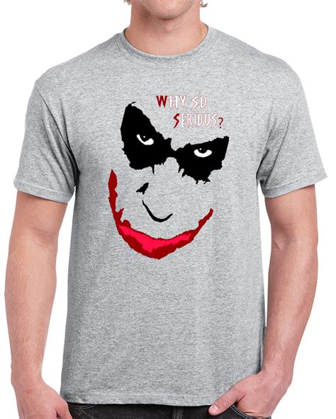 The Joker Quotes Why So Serious T Shirt