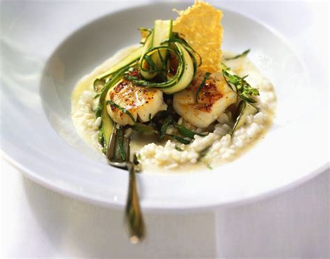 Asparagus Risotto With Scallops Recipe Eat Smarter Usa