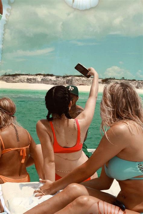 Kylie Jenner Excl She Reveals Figure In Thong Bikini In Caribbean Artofit