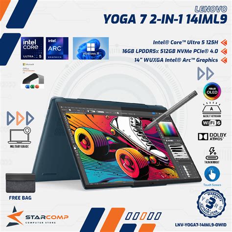 Jual Lenovo Yoga 7 2 In 1 14iml9 Core Ultra 5 125h 16gb 512gb 14 Wuxga Oled W11 Ohs Shopee