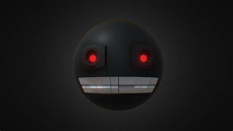 Creepy Robot face - 3D model by Kurogane (@krozflame) [c037fcd] - Sketchfab