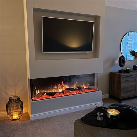 Onyx Avanti Rw Electric Fire Warm And Cosy Boho Themed Living