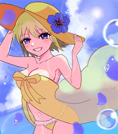 とりせんぱい on Twitter RT illust sagari 水着マリー 母の日だよローズマリー祭り ざくアクアート