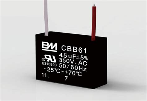 BM CBB61 Wire Capacitors Ceiling Fan Start Capacitors Bm Cap