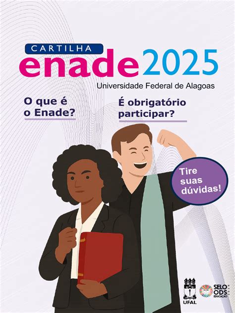Quem Deve Fazer O Enade 2025 - Dúvidas sobre o Enade 2025: Cartilha Ufal | PDF | Diploma de bacharel
