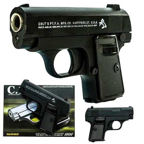 Pistolet Metalowy C Colt Replika Asg Kulki Mm