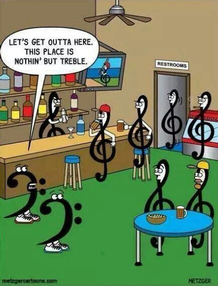 Treble Clef And G Clef Humor Band Jokes Music Jokes Music Puns