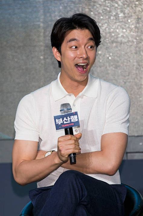 Train To Busan Press Conference Gong Yoo Korean Actors Gong