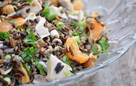 Chicken And Wild Rice Salad With Tangerines Nourishing Meals®