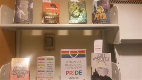 Show Your Ya Pride Lgbtq Book Displays From Around The World