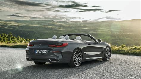 2019 Bmw 8 Series M850i Xdrive Convertible Rear Three Quarter