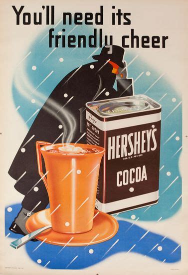 1920s Hershey S Cocoa Vintage Advert Poster Vintage Ads Vintage Advertisements Retro Ads