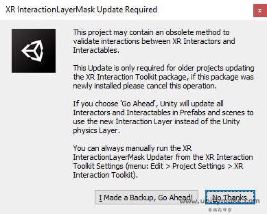 Unity XRXR Interaction Toolkit安装与了解一 温文的小屋