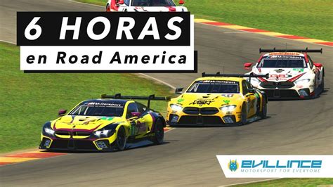 6 HORAS En Road America IRacing Endurance Le Mans Series YouTube