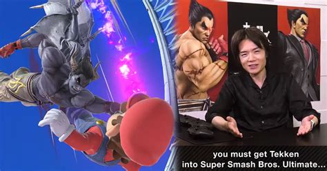 Masahiro Sakurai Discusses Bringing Tekken To Super Smash Bros