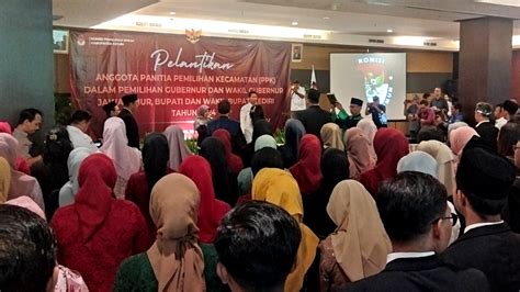 Pilkada Kpu Lantik Ppk Kabupaten Kediri Kedirinusantara