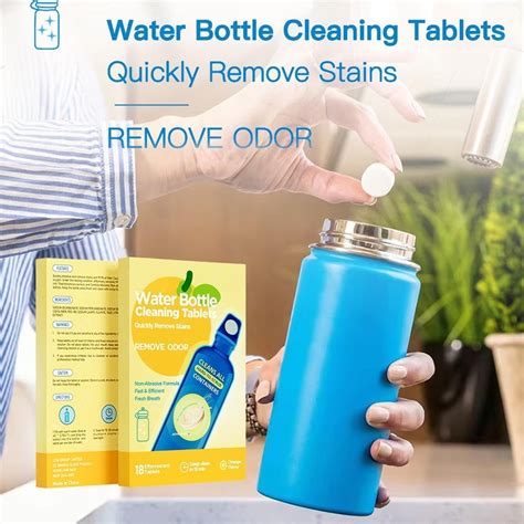 water bottle cleaning tablets effervescent tablets water cup descaling