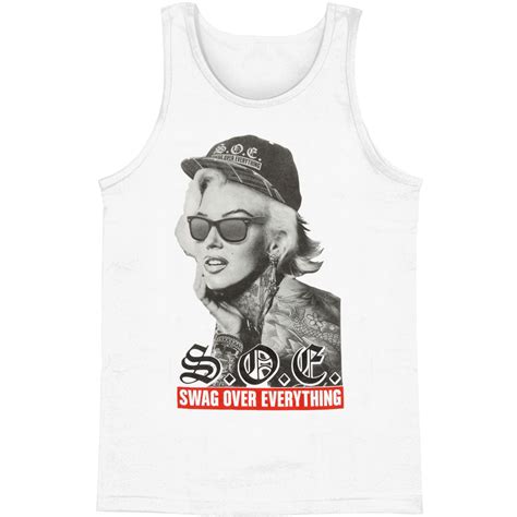 Marilyn Monroe Marilyn Swag Mens Tank 235888 Rockabilia Merch Store
