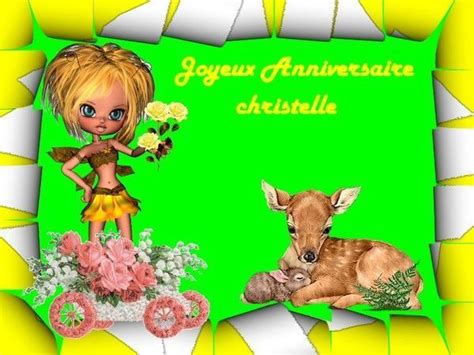 Joyeux Anniversaire Christelle