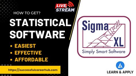 Sigmaxl Best Statistical Software For Individuals And Minitab Youtube