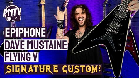 Epiphone Dave Mustaine Flying V Custom Dave S Signature Specs On A