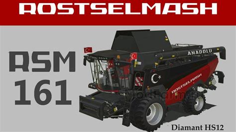 Anadolu Rostselmash Rsm Farming Simulator