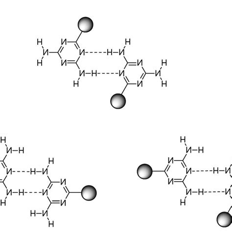 Scheme 5 Hydrogen Bonding Motifs A B C In The Self Assembly Of The Download Scientific