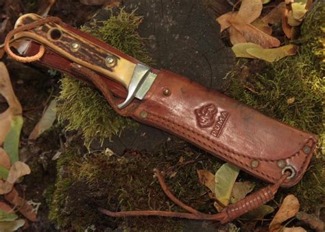 Vintage 1971 6393 Puma Skinner Knife Woriginal Puma Sheath Ebay