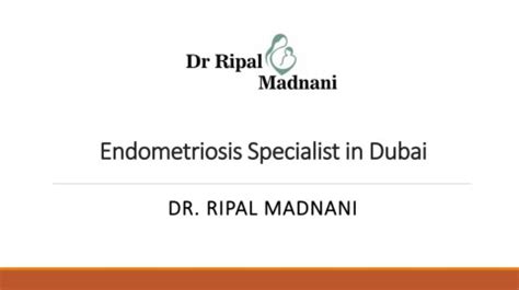 Top Endometriosis Specialist In Dubai Drripalmadnani Page