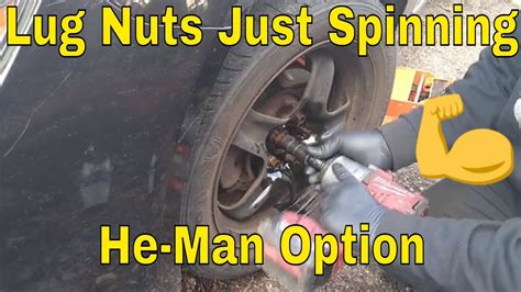 Lug Nuts Just Spinning And Wont Come Off Try This Youtube