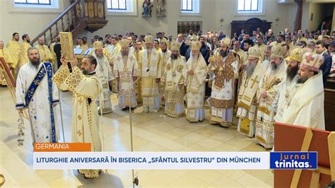 Zece Ierarhi Au Slujit Ast Zi N Biserica Sf Ntul Silvestru Din Munchen