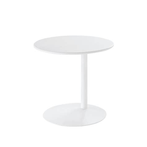 Mesa Auxiliar De Metal Blanco Monaco Maisons Du Monde