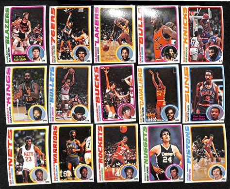 Lot Detail 1978 79 Topps And 1993 94 Fleer Basketball Complete Sets