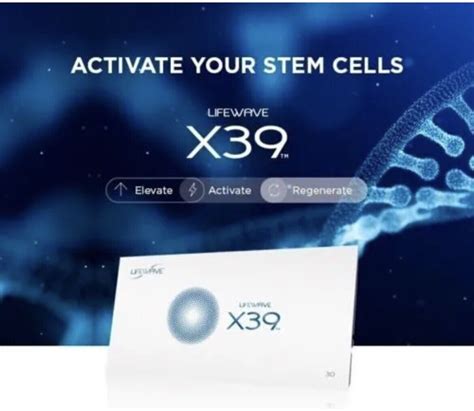 X39 Lifewave Stem Cells Activation Patches For Optimal Health 5 Trial