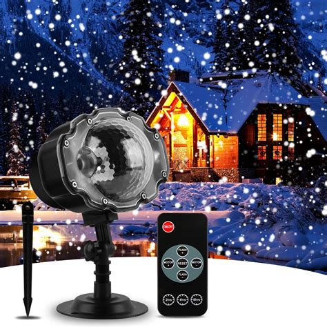 Amazon Snowfall Light Projector Christmas Snowflake Projector