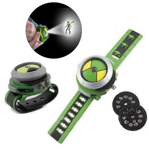 Ben 10 Omnitrix Watch Style Kids Projector Watch Japan Genuine Ben 10