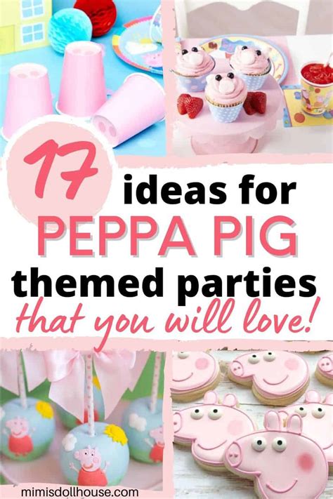 Peppa Pig Birthday Party Ideas - Mimi's Dollhouse