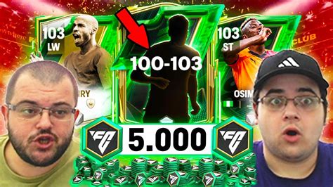 OTUR İZLE ŞAŞIR 5 000 FC POINTS HEDİYE 100 103 GEN PAKET AÇILIMI FC