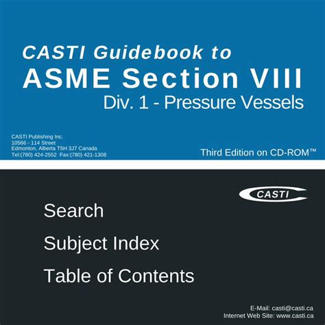 PDF CASTI Guidebook To ASME Section VIII Guidebook To ASME