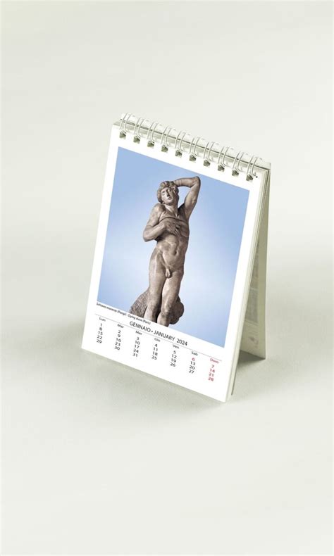 Calendario Mini Michelangelo 9791280018908 Gruppo Lozzi Editori