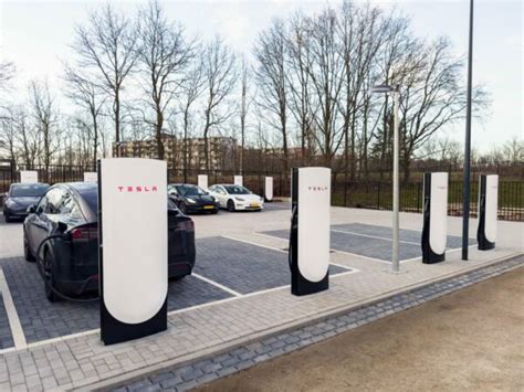 Tesla Opens First V Superchargers In The Netherlands Teslanorth