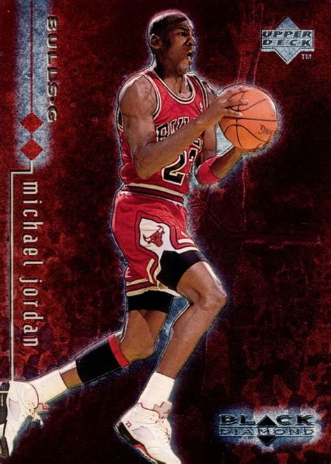 Michael Jordan 1998 Upper Deck Black Diamond #6 Double Diamond /3000 ...