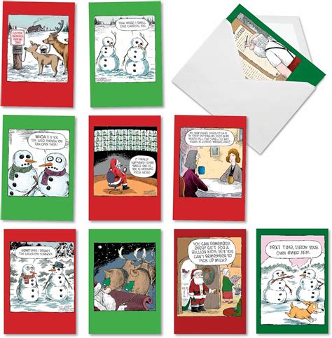 Amazon Nobleworks Assorted Box Set Funny Christmas Mixed