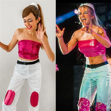 UNIQUE Britney Spears Costume Idea | Elaine Chaya