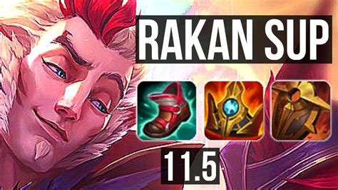 Rakan Xayah Vs Leona Tristana Support M Mastery Na