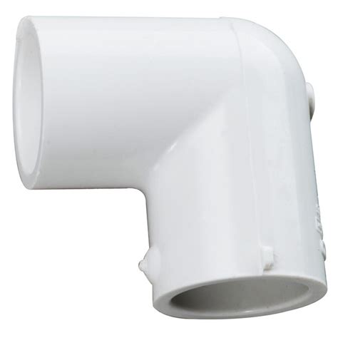 Lasco 1 2 In X 1 2 In Dia 90 Degree Slip Elbow Pvc Fitting In The Pvc Fittings Department At