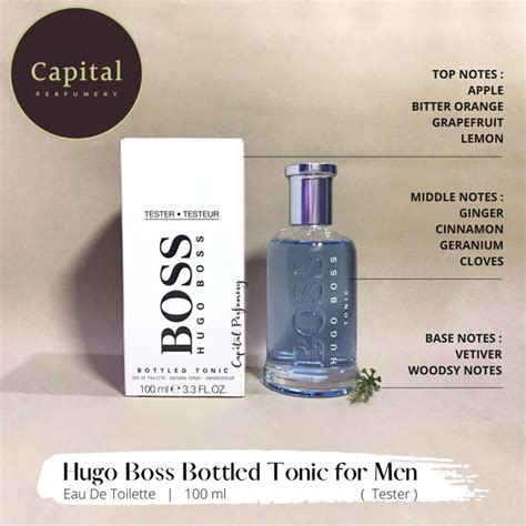 Jual Hugo Boss Bottled Tonic Edt Ml Tester Shopee Indonesia