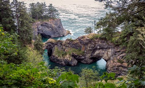 Natural As It Gets Natural Bridges Brookings Oregon Rich Lonardo