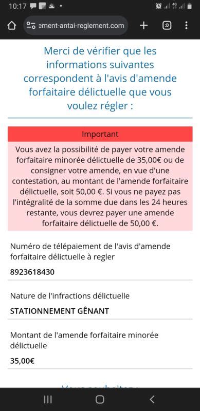 Amendes Gouv Fr Signalements Commentaires