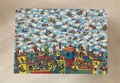 Wheres Wally Puzzle Art Wheres Waldo Clickdealfree